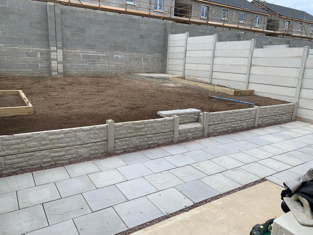 Paving, Tarmac, Tar and chippings, Driveway paving, Pavement installation, Block paving, Asphalt paving, Patios, Sandstone patios, Limestone patios, Granite patios, Patio installation, Patio repair, Patio maintenance, Artificial grass, Synthetic grass, Fake grass, New turf lawns, Landscaping, Garden design, Garden renovation, Sheds, Garden walls, Garden fence, All drainage work, Drainage installation, Drainage repair, Drainage maintenance, Groundwork, Foundation work, Excavation, Land clearing